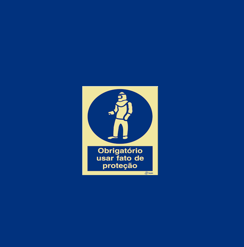 Sinalética de Obrigação - Obrigação