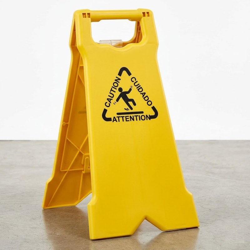 Sinalização de Segurança e Placas de Pavimento Escorregadio