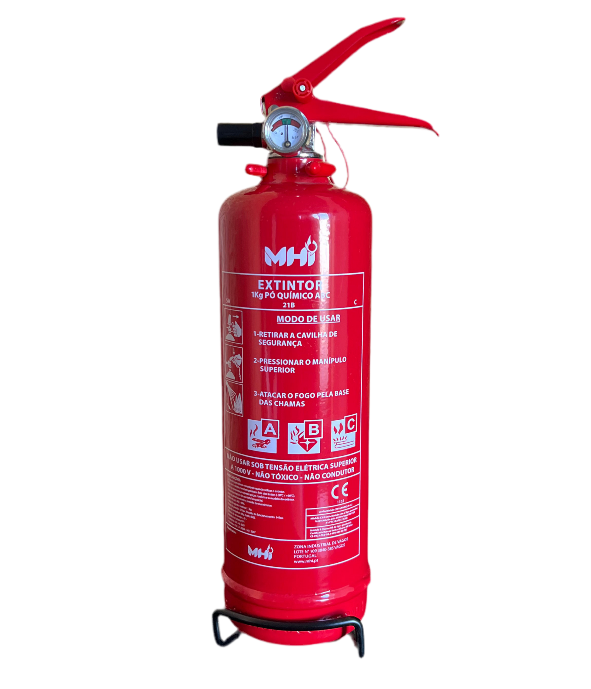 Extintor ABC 2kg certificado