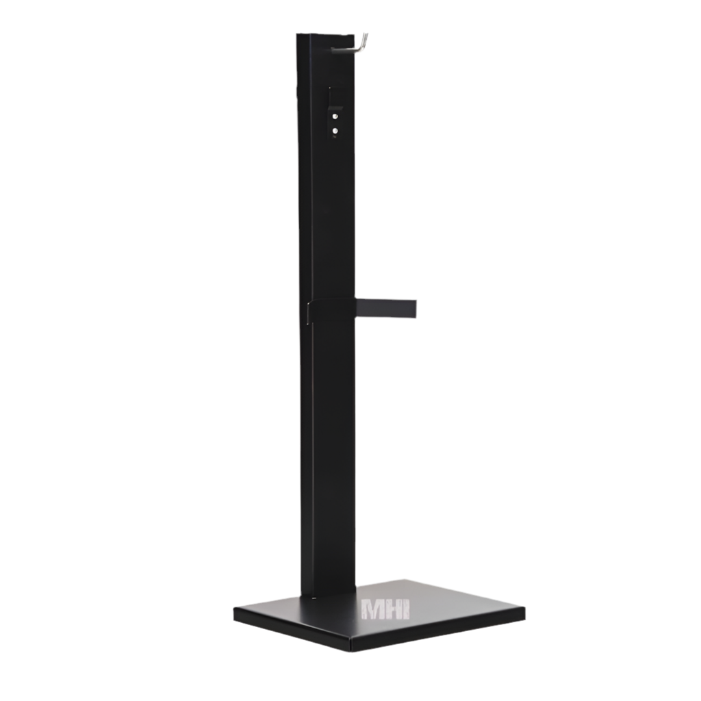 Suporte de Chão para Extintores - Preto