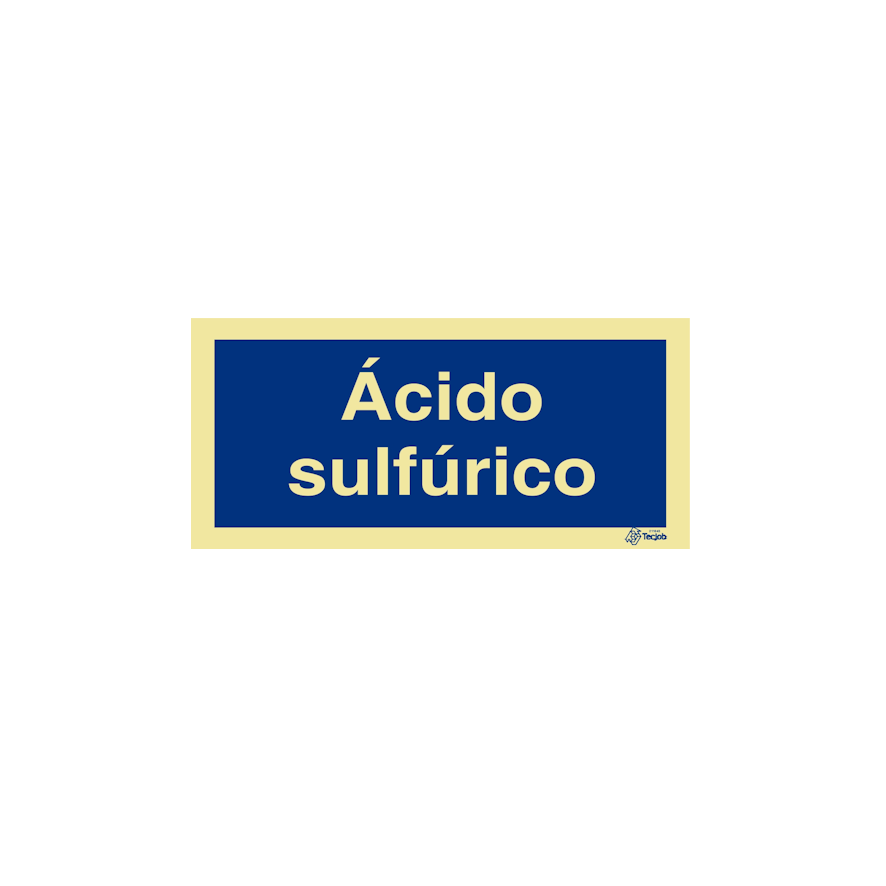Sinal Ácido sulfúrico - IN0436