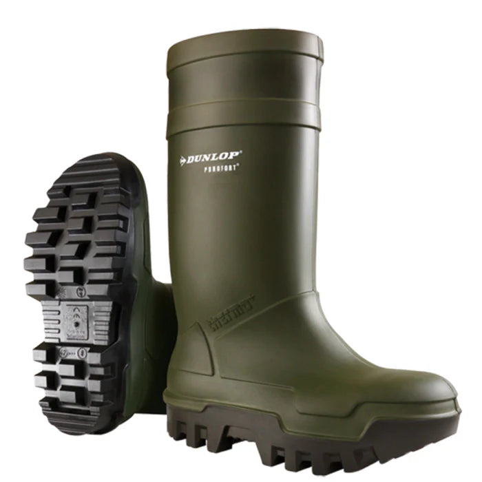 Dunlop Boots, Safety and Comfort - Green
