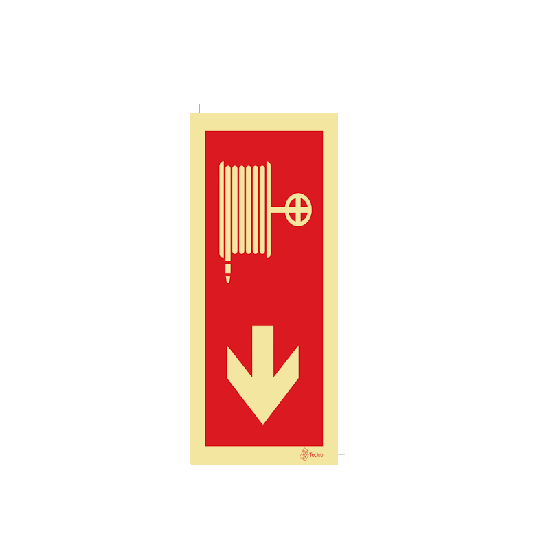 Sinalética Carretel em Baixo – I0424