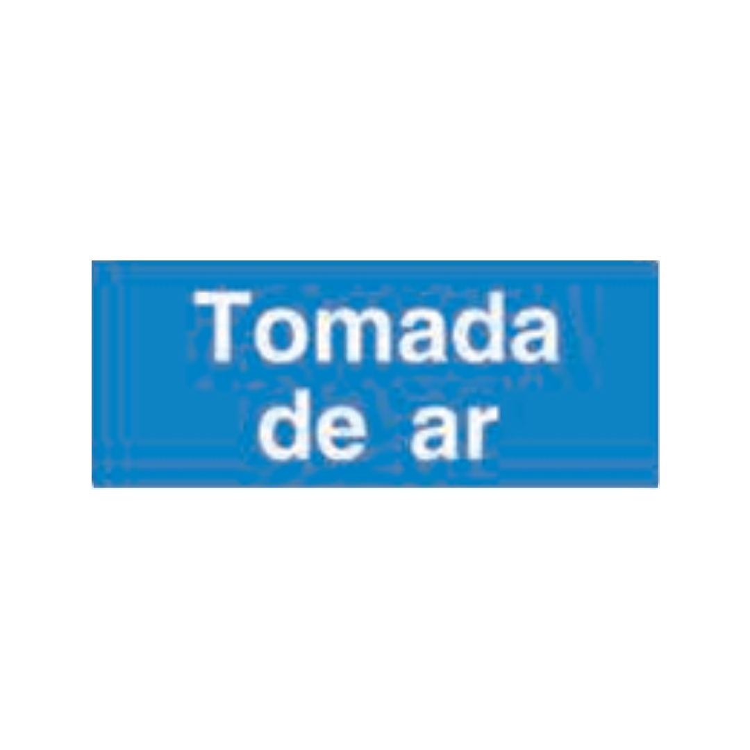 Sinalética Informação Tomada de Ar - TU0066