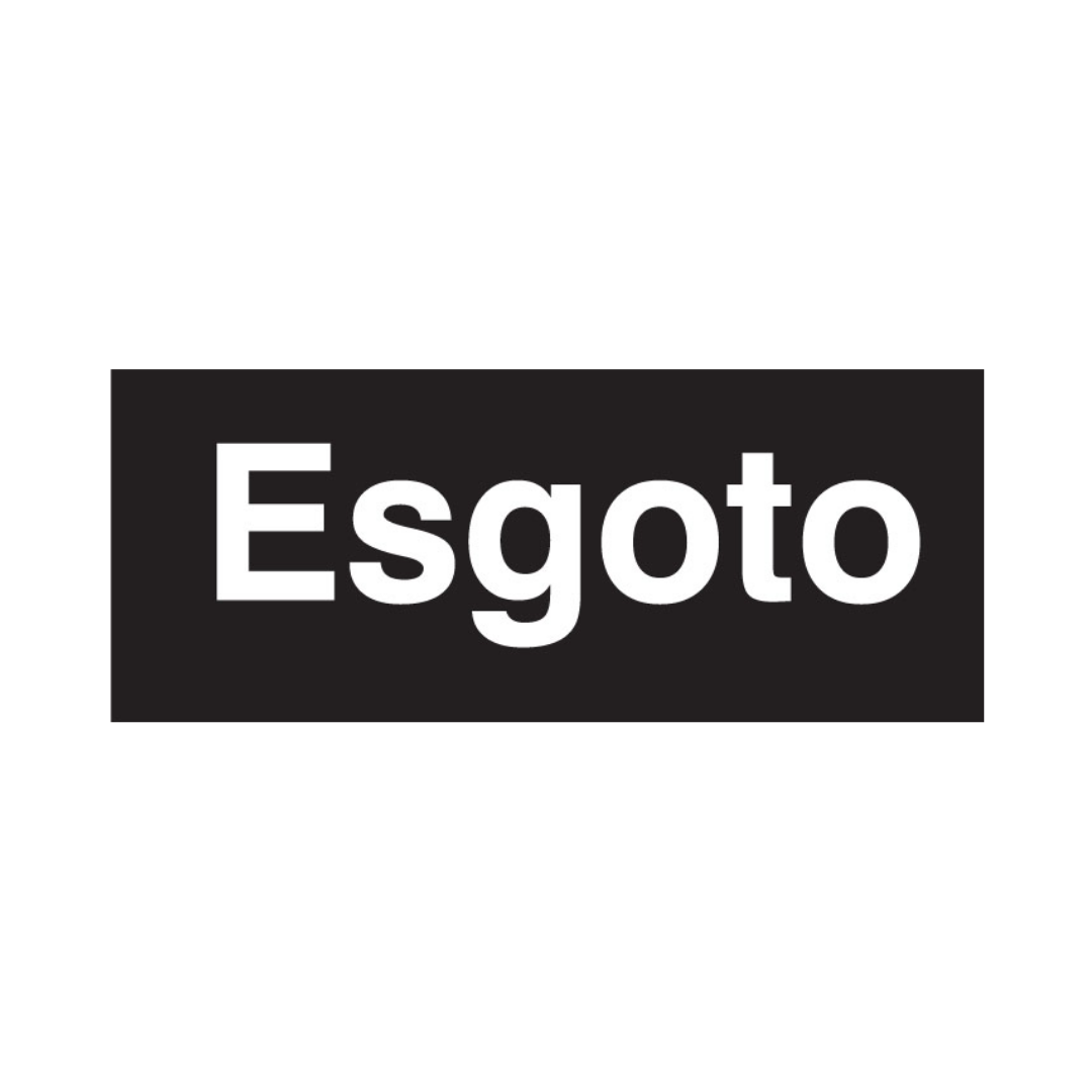 Sinalética Informação Esgoto - TU0070