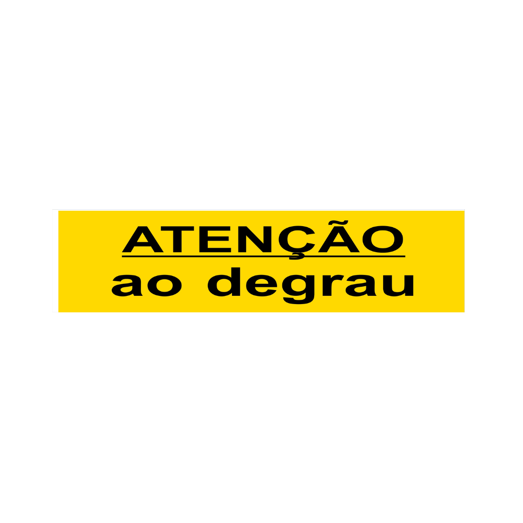 Sinalética Informação Painéis: Atenção ao Degrau – IN2042