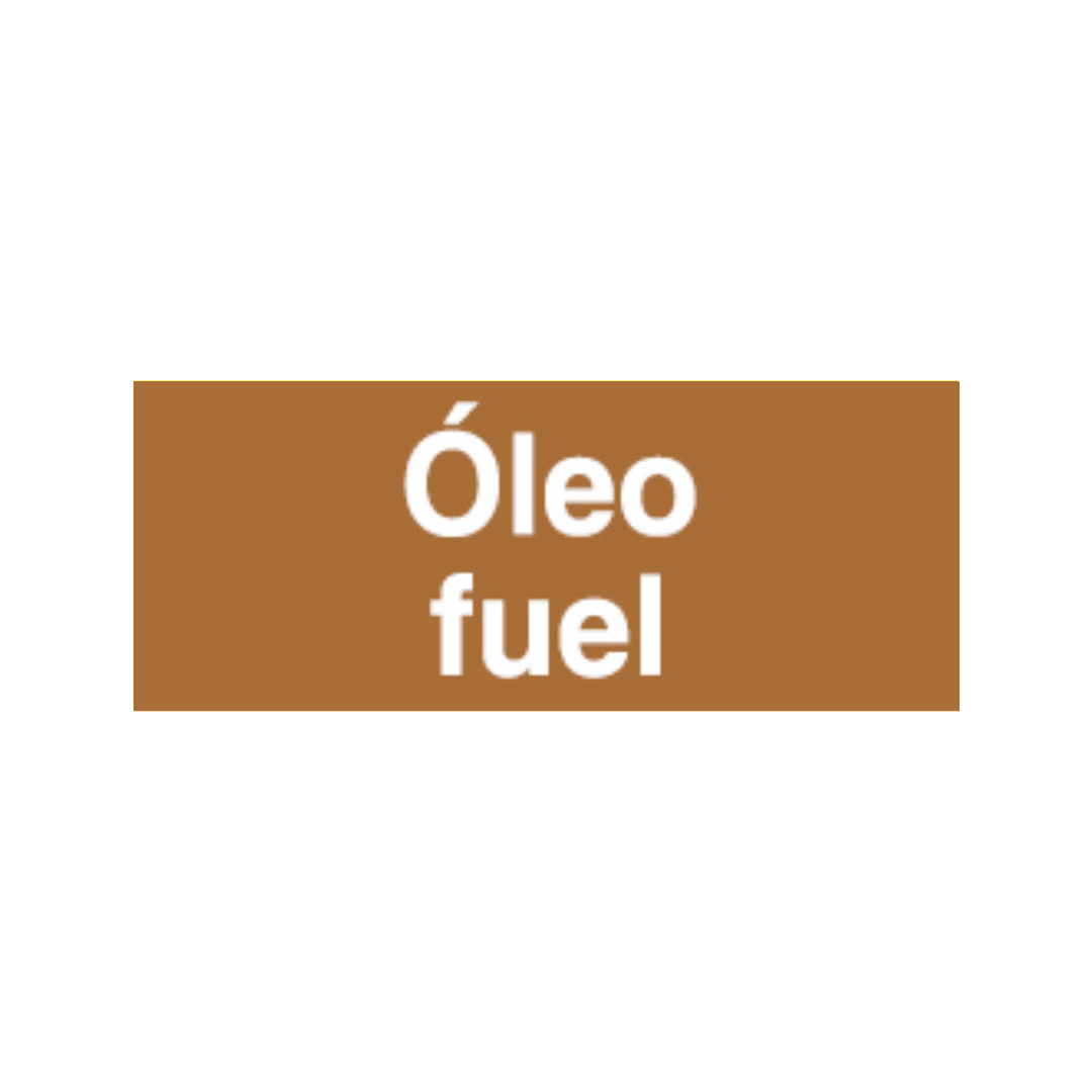 Sinalética Informação Óleo Fuel - TU0062