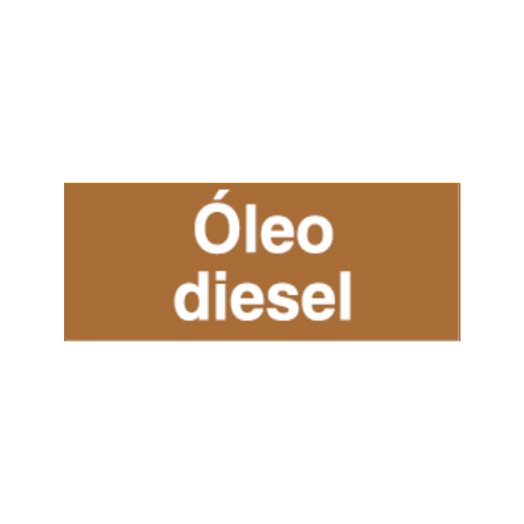 Sinalética Informação Óleo Diesel - TU0061