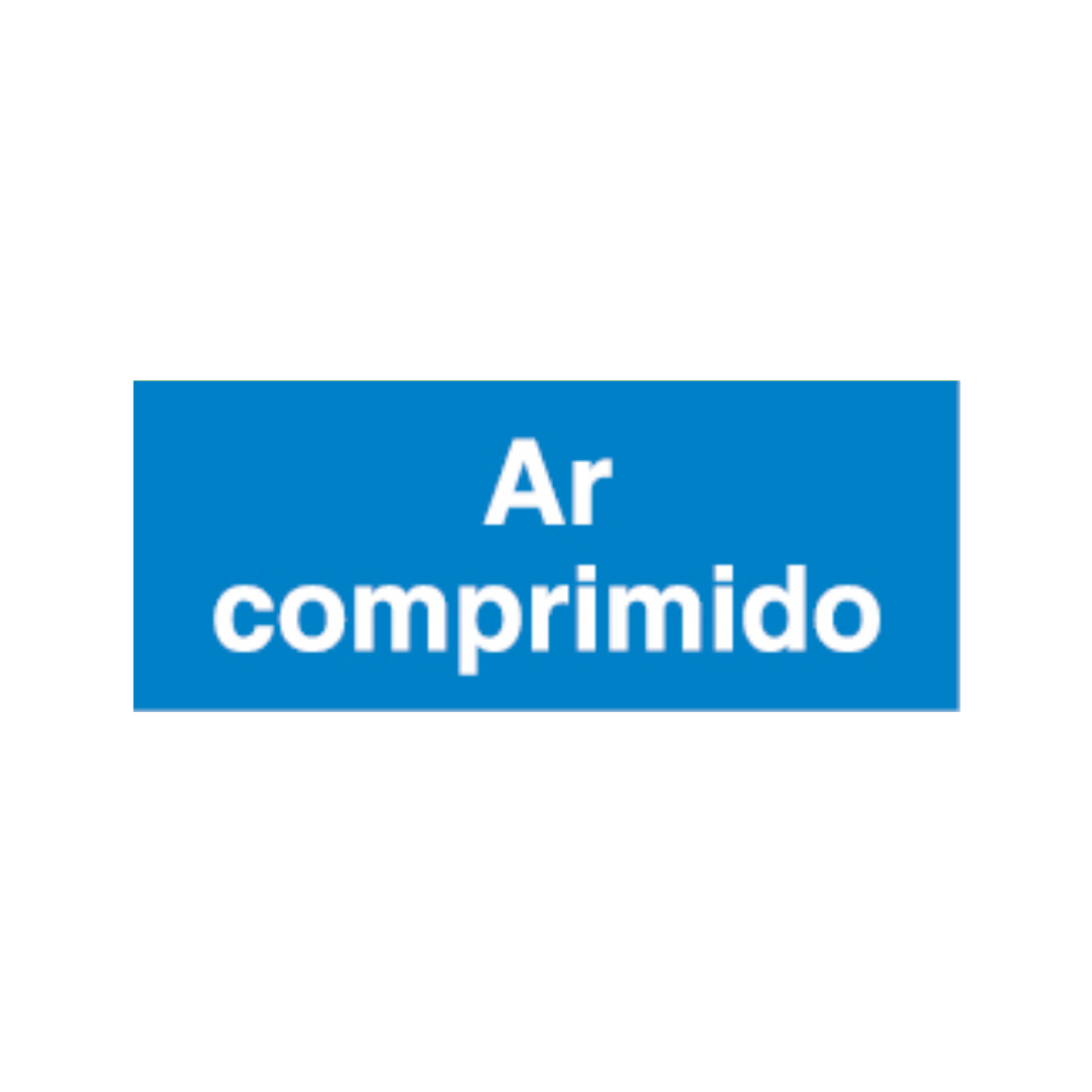 Sinalética Informação Ar Comprimido - TU0065