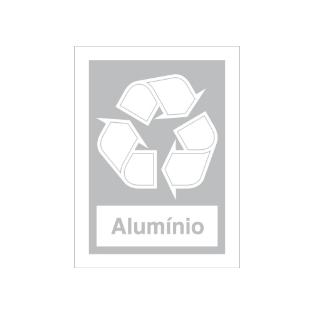 Sinalética Informação Alumínio - CQ0063