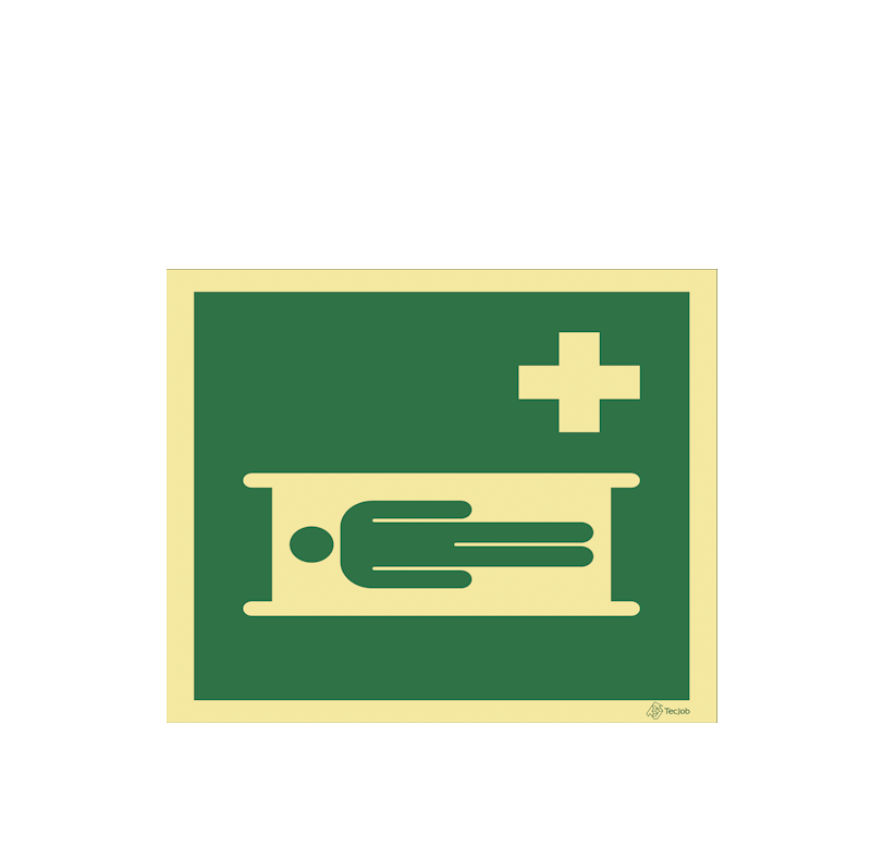 Sinalética Maca de Emergência - E0224