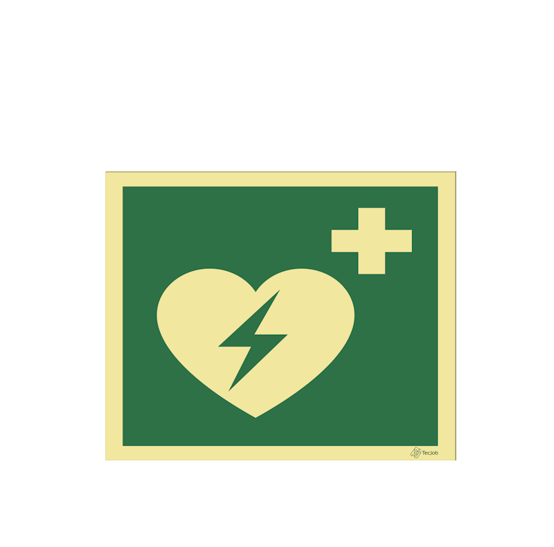 Sinalética Desfibrilhador - E0225