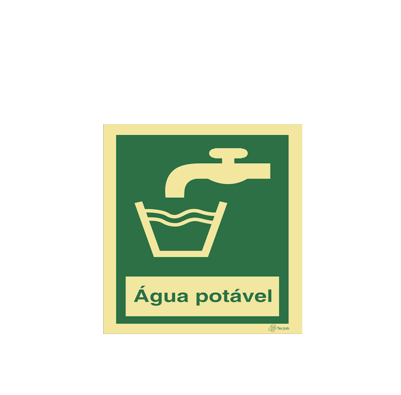 Sinalética Água Potável - E0285
