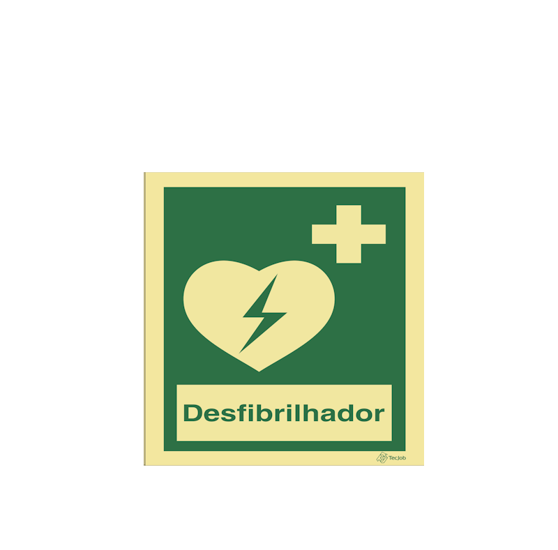 Sinalética Desfibrilhador - E0307