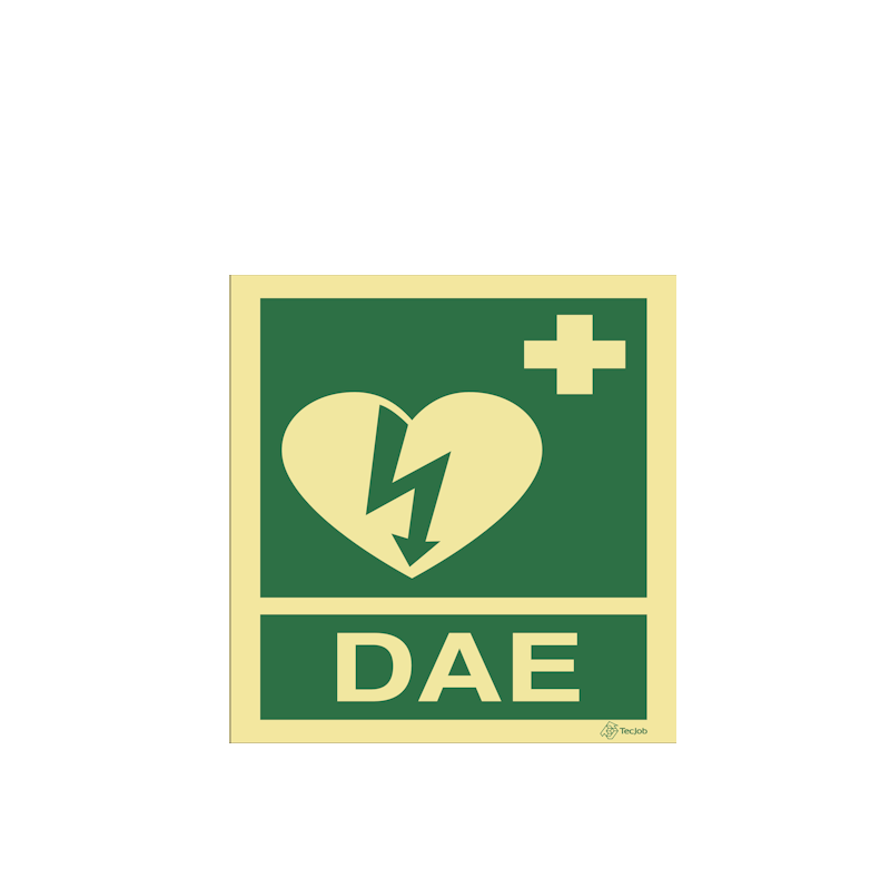 Sinalética DAE (Desfibrilhador) - E0309