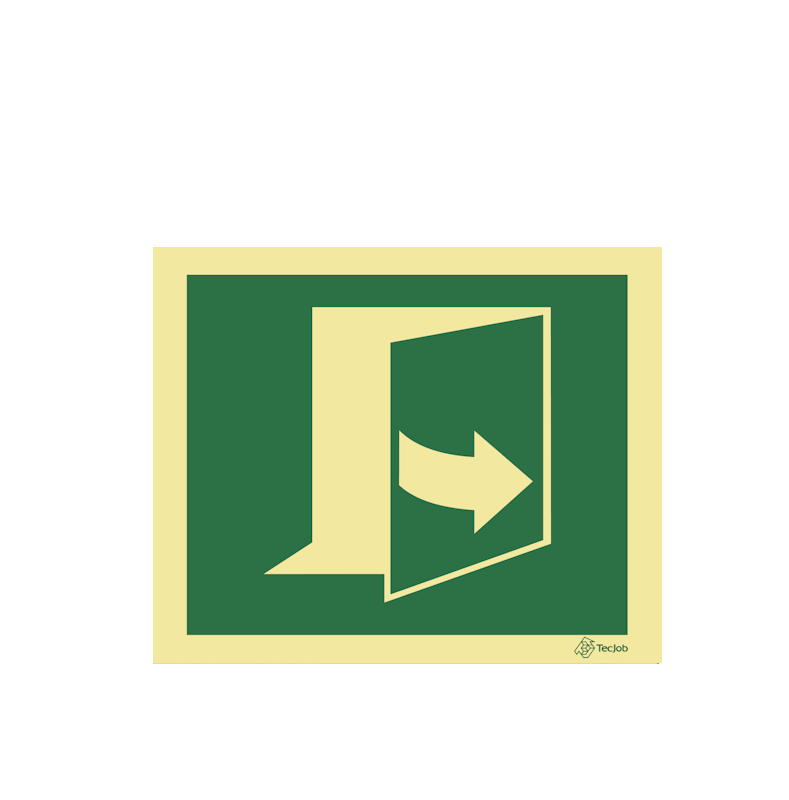 Sinalética Puxe para Abrir (Direita) - E0409