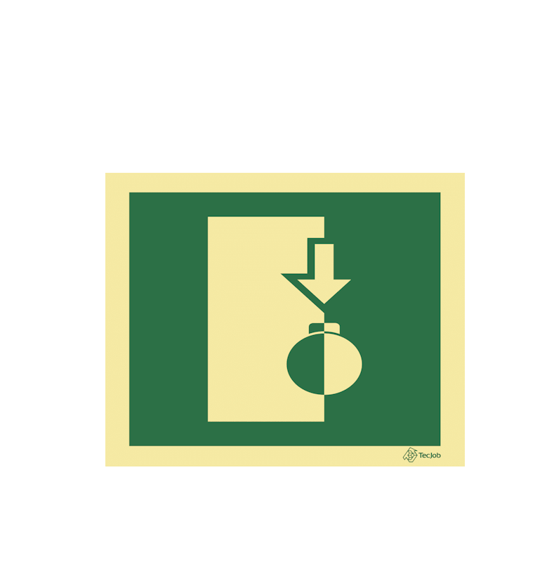 Sinalética Premir para Abrir - E0421