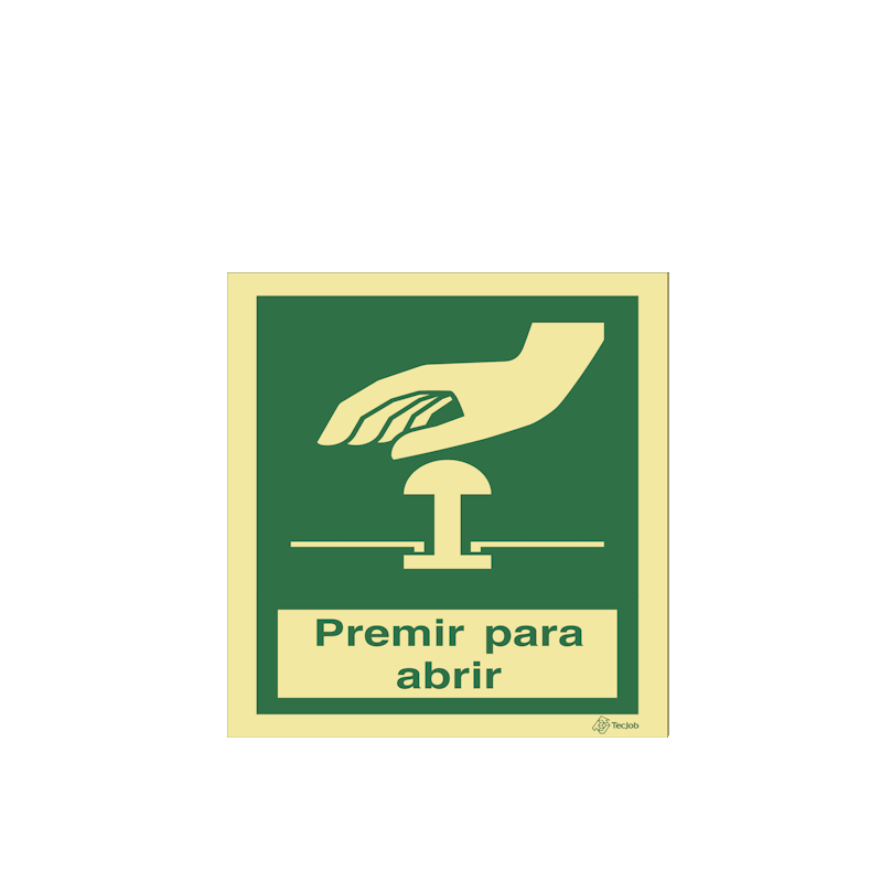 Sinalética Premir para Abrir - E0426