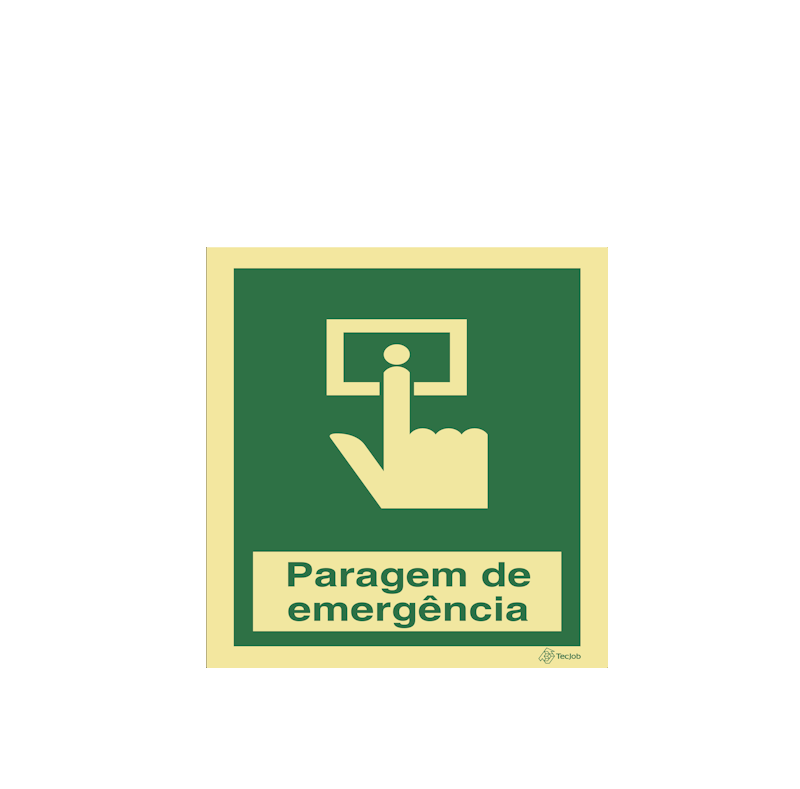 Sinalética Paragem de Emergência - E0520