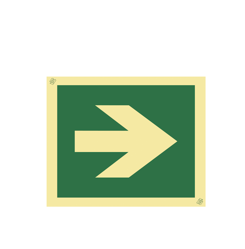 Sinalética para a Direita - E0530