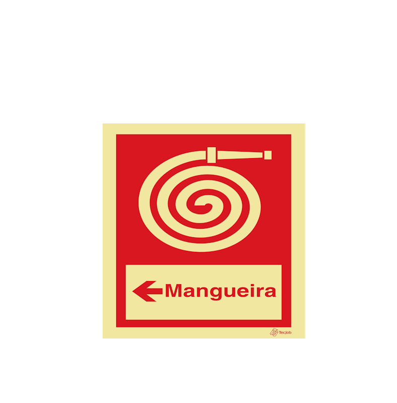 Sinalética Mangueira à Esquerda - I0028