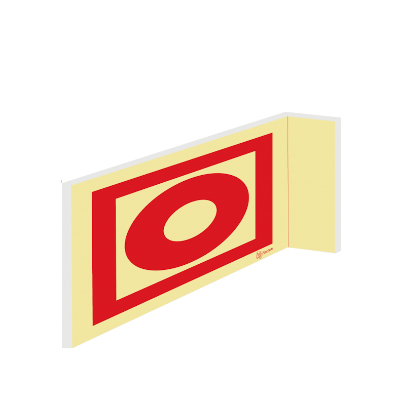 Sinalética Botão de Alarme - I0052