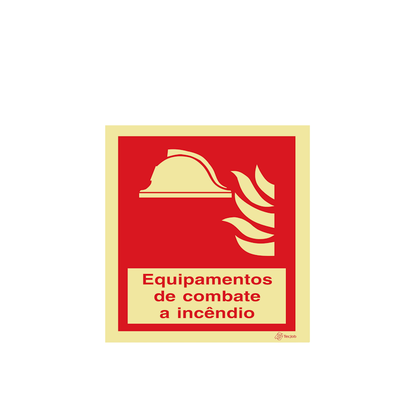 Sinalética Equipamentos de Combate a Incêndio - I0240