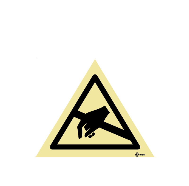 Sinalética Perigo Corrente Estática – IS0318