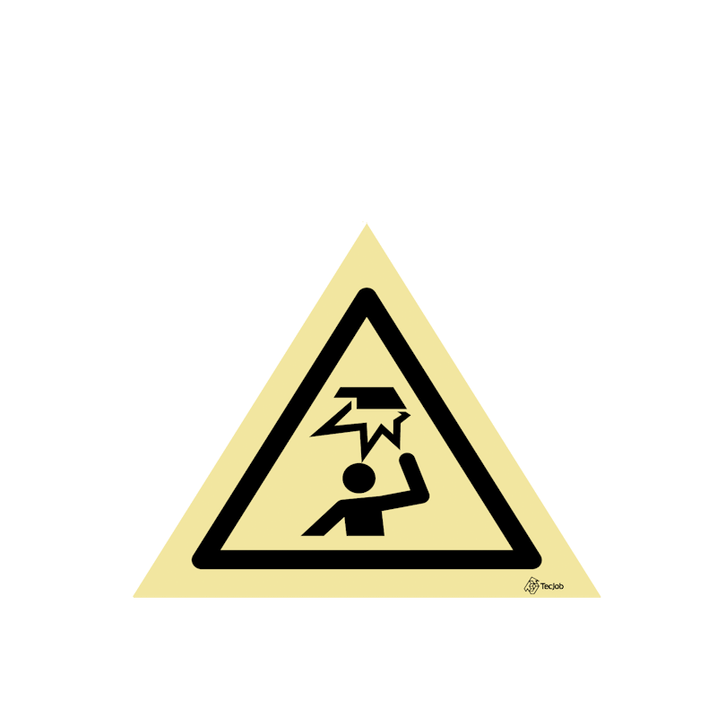 Sinalética Perigo Objetos Fixos a Baixa Altura – IS0178