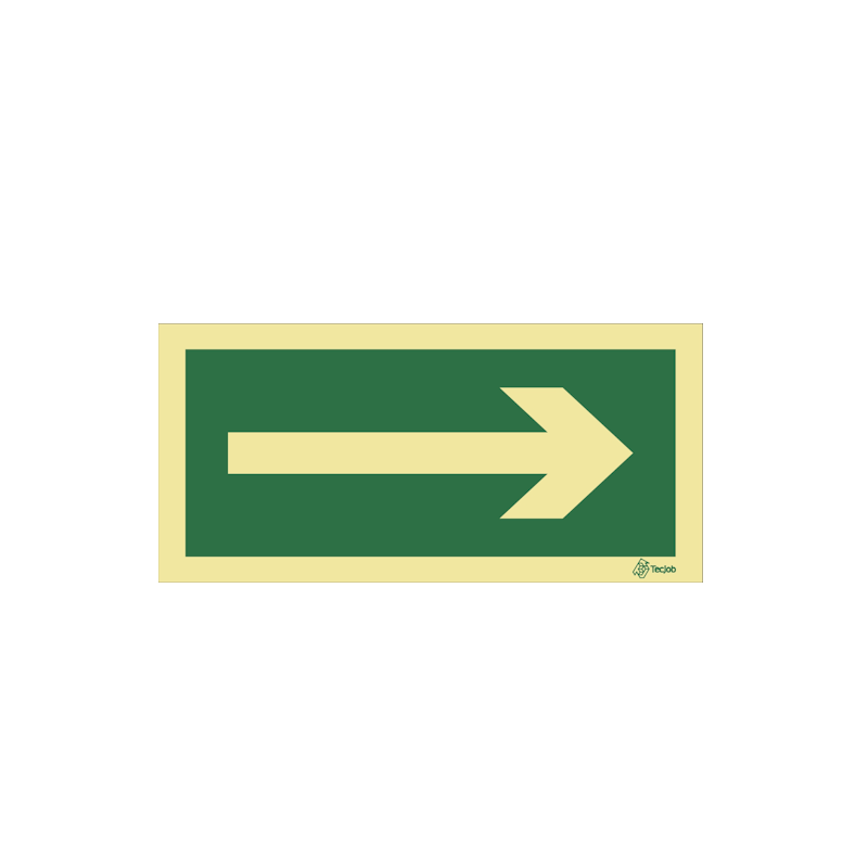 Sinalética Saída à Direita - E0003