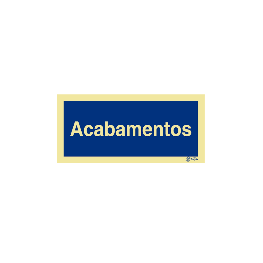 Sinal Acabamentos - IN0423