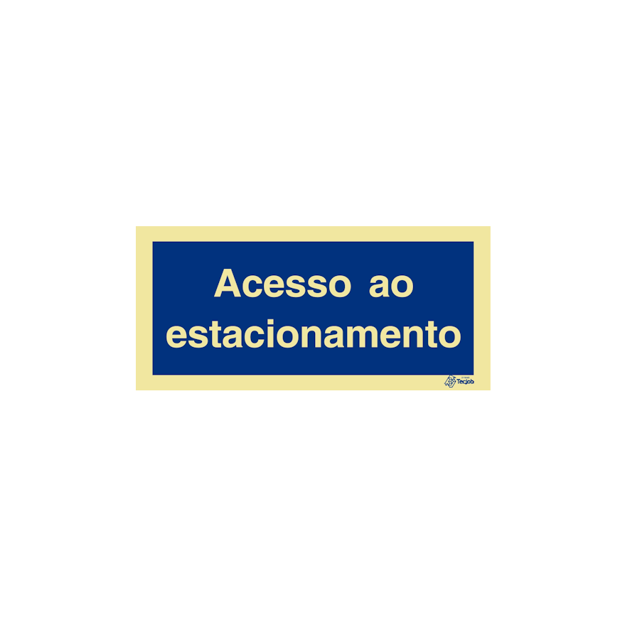 Sinal Acesso ao Estacionamento - IN0427