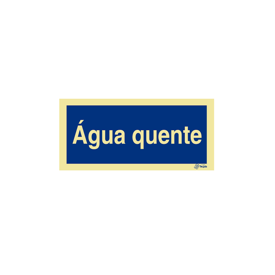 Sinal Água quente - IN0439