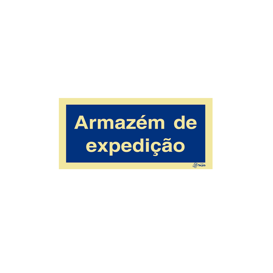 Sinal Armazém de expedição - IN0463