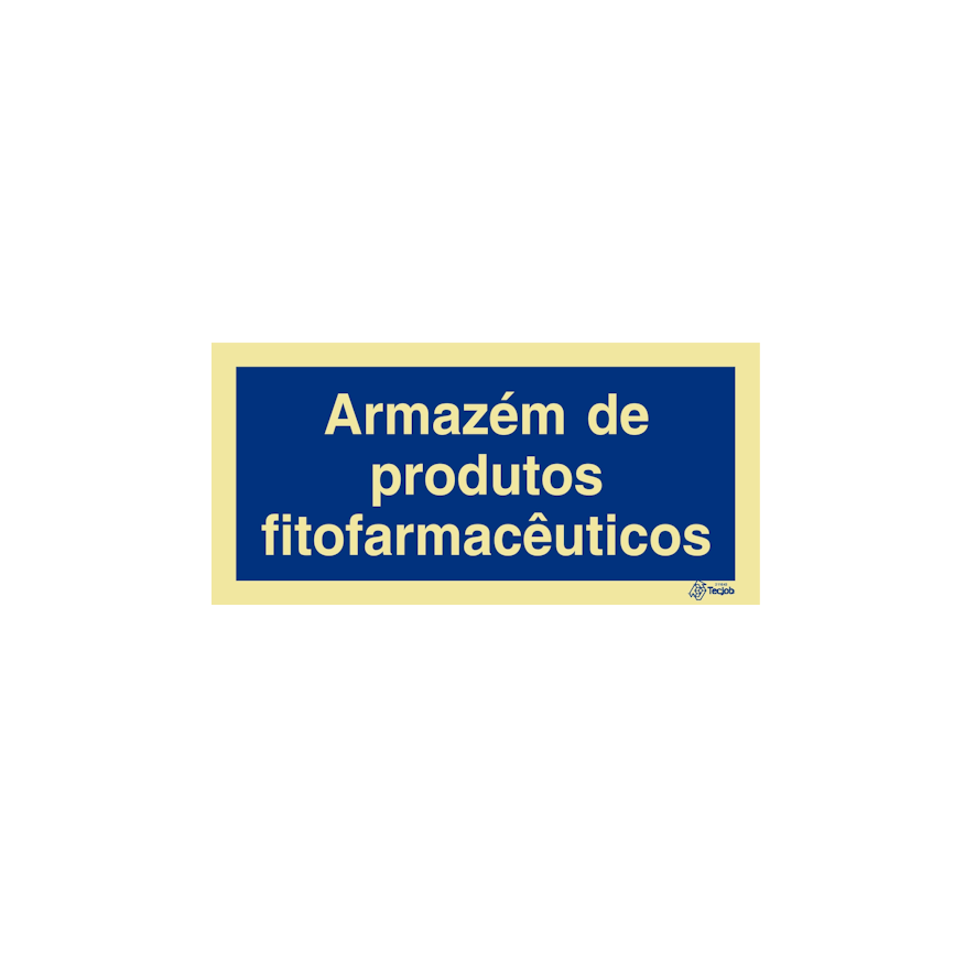 Sinal Armazém de produtos fitofarmacêuticos - IN0472