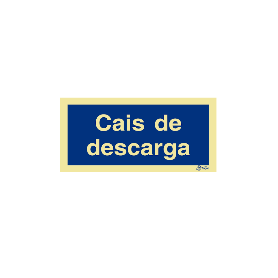 Sinal Cais de descarga - IN0535