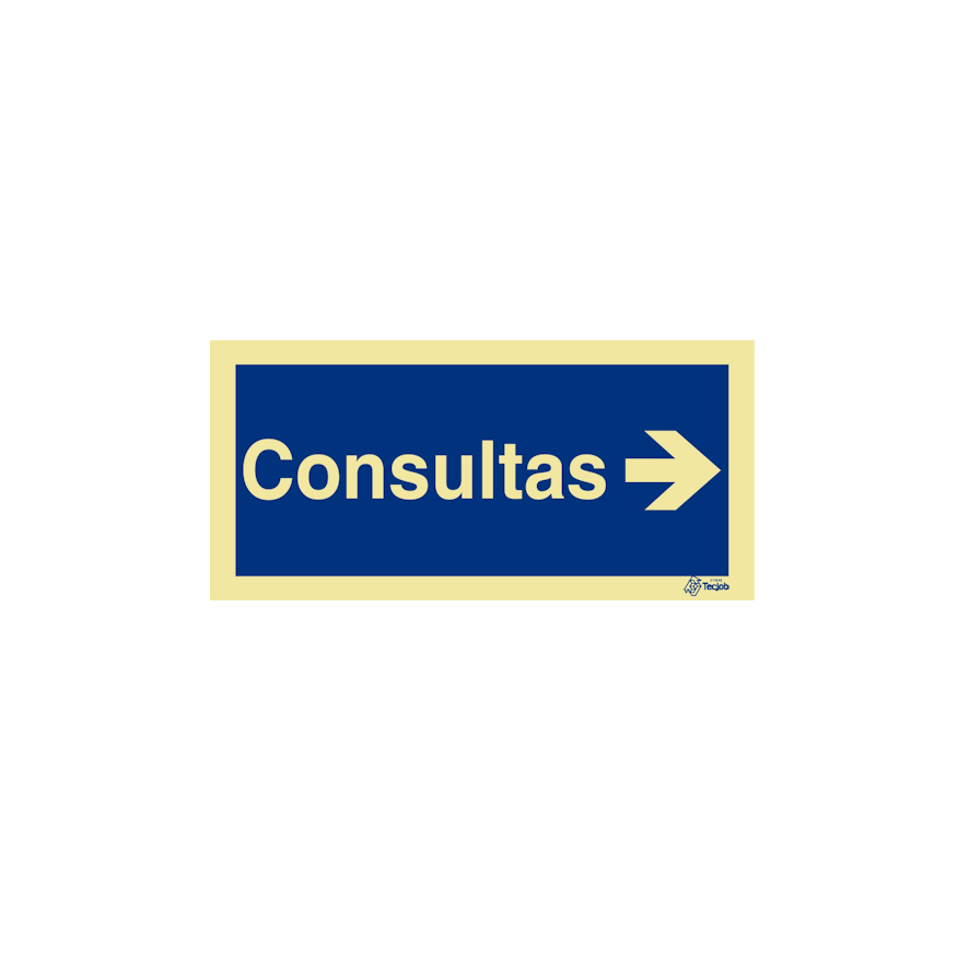 Sinal Consultas com Seta Direita - IN0582