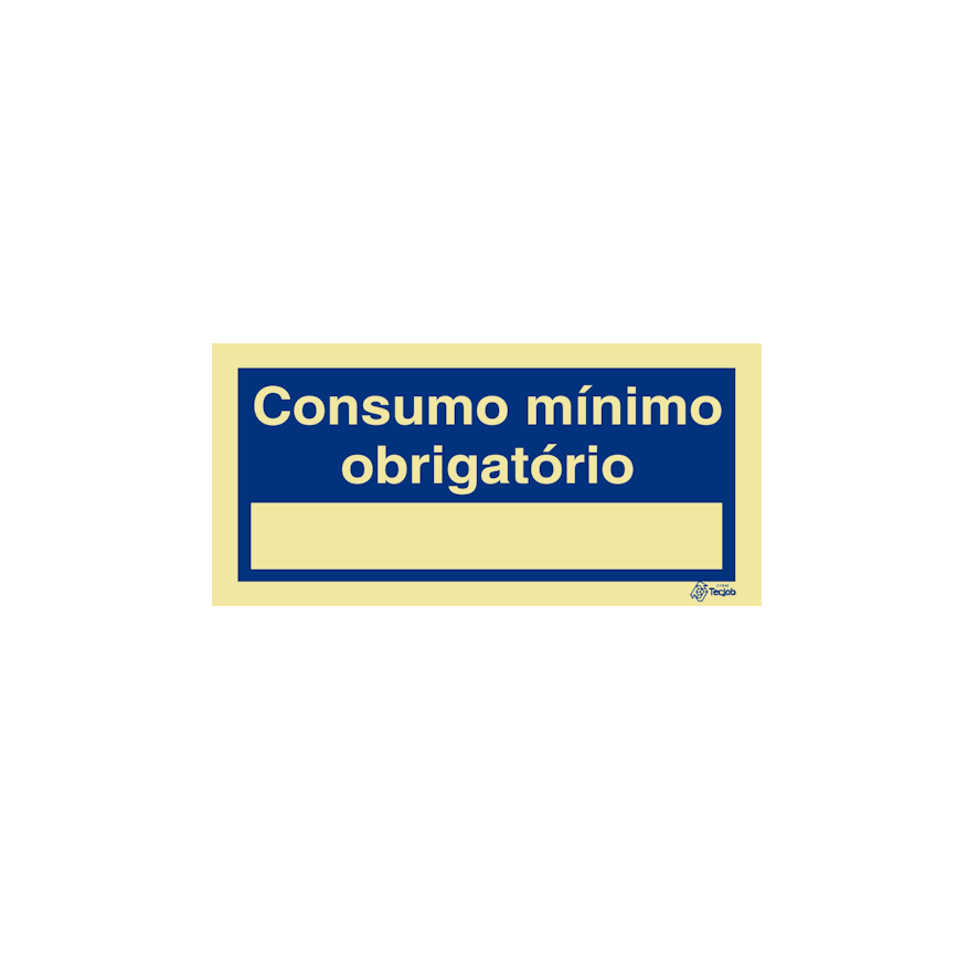 Sinal Consumo mínimo obrigatório - IN0585