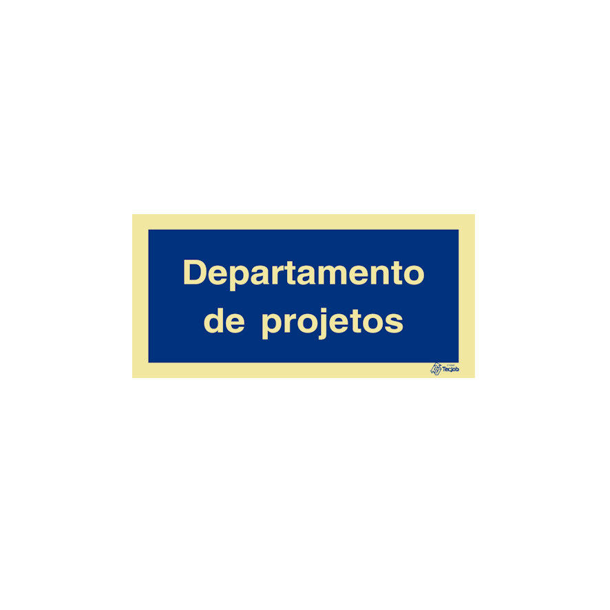 Sinal Departamento de projetos - IN0615