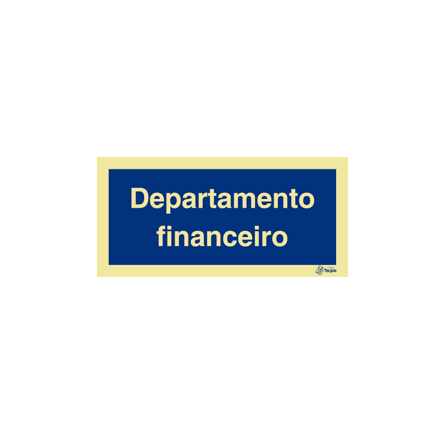 Sinal Departamento financeiro - IN0617