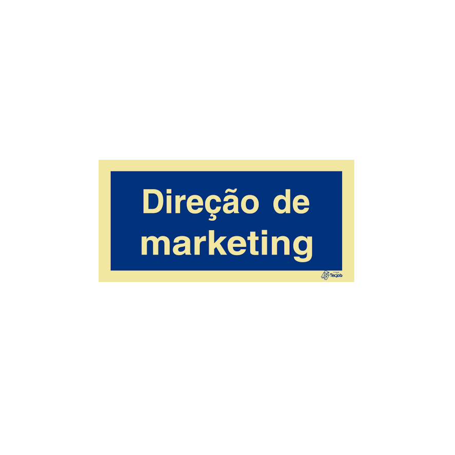 Sinal Direção de marketing - IN0637