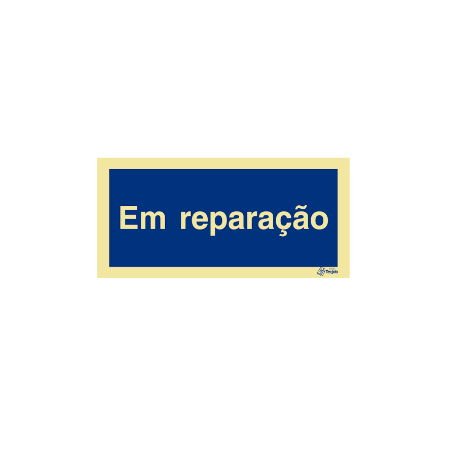 Sinal Em reparação - IN0670