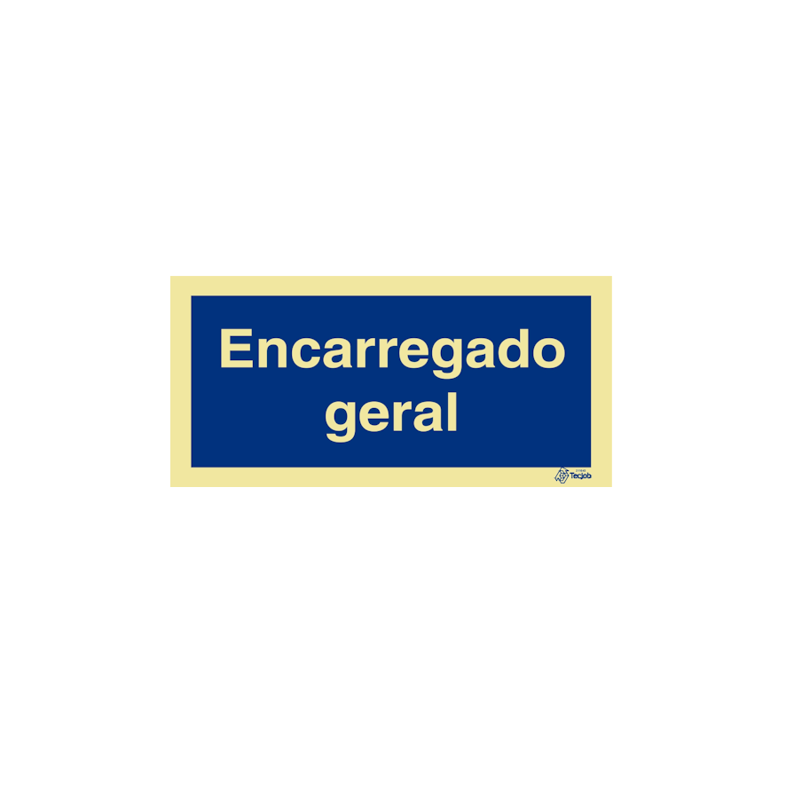 Sinal Encarregado geral - IN0675
