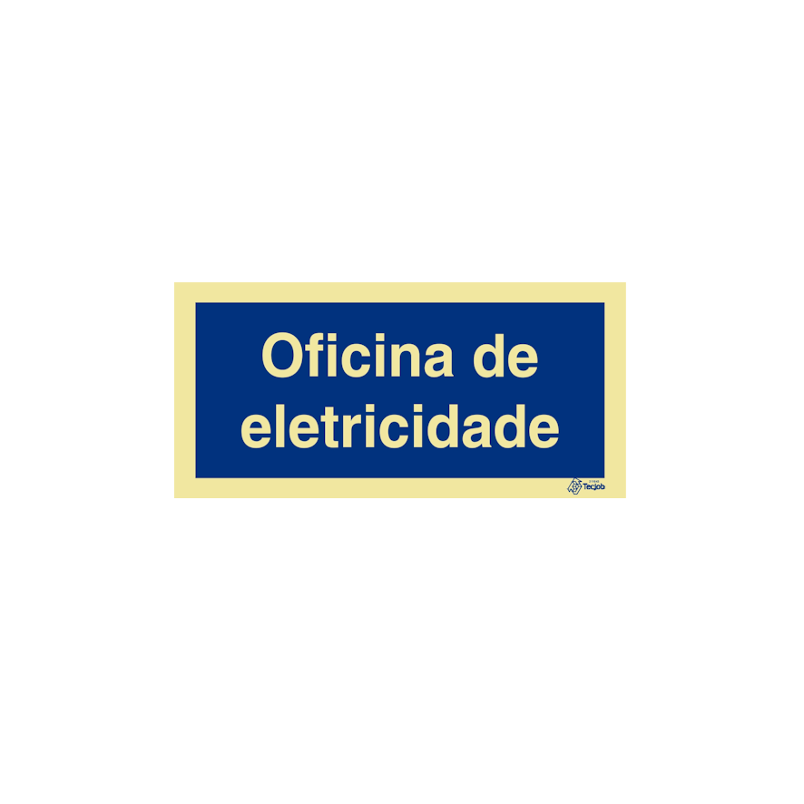 Sinal Oficina de eletricidade - IN0853