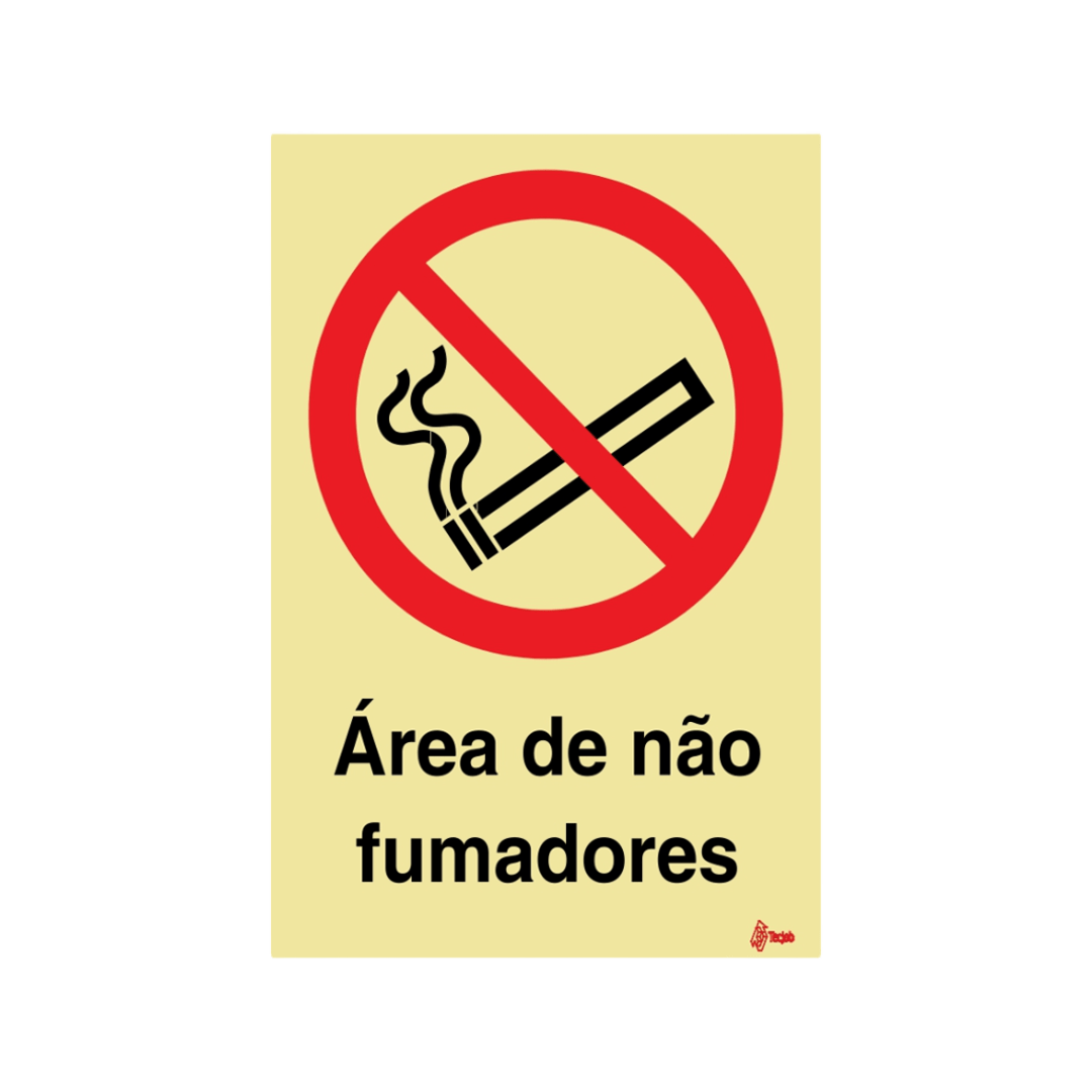 Sinalética Área de Não Fumadores – PR0032