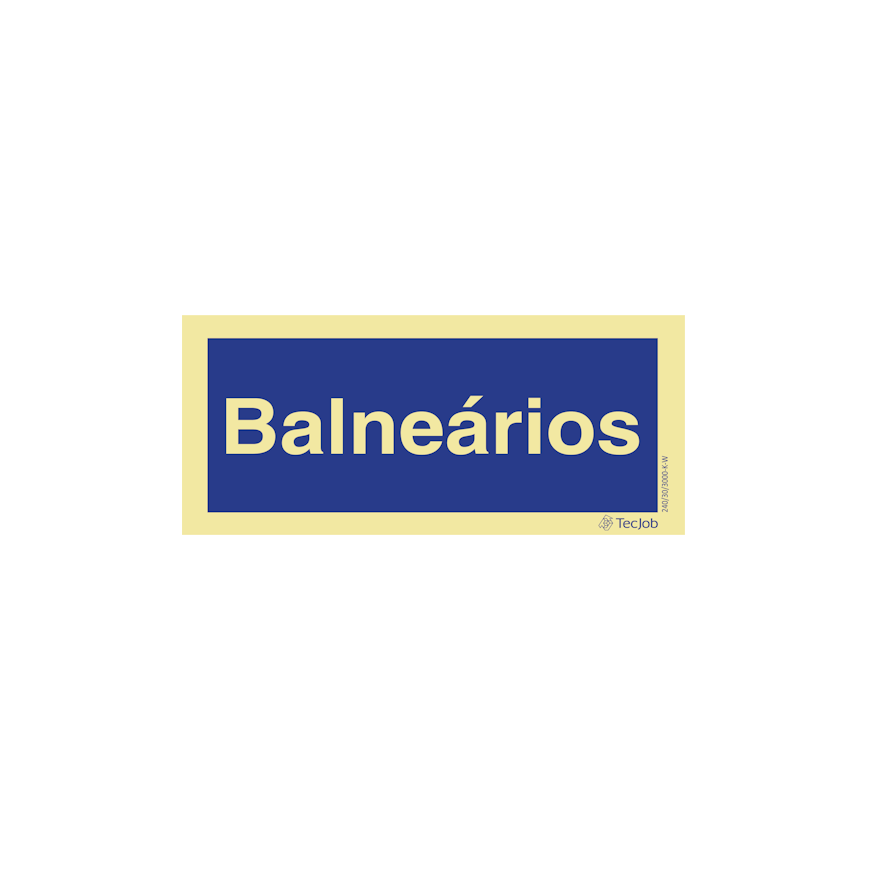 Sinalética Balneários - IN0312