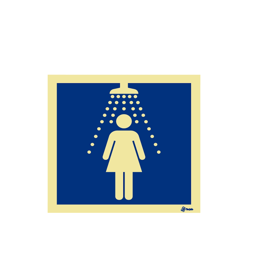 Sinalética Chuveiro Feminino – IN0274