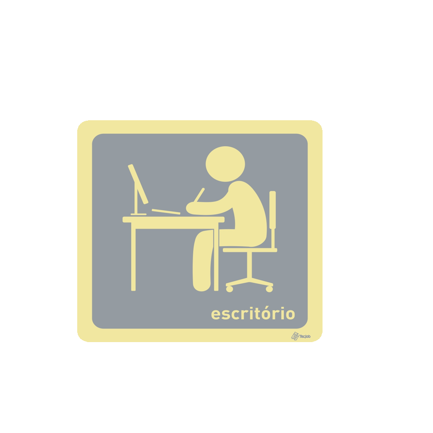 Sinalética Escritório - IN0127