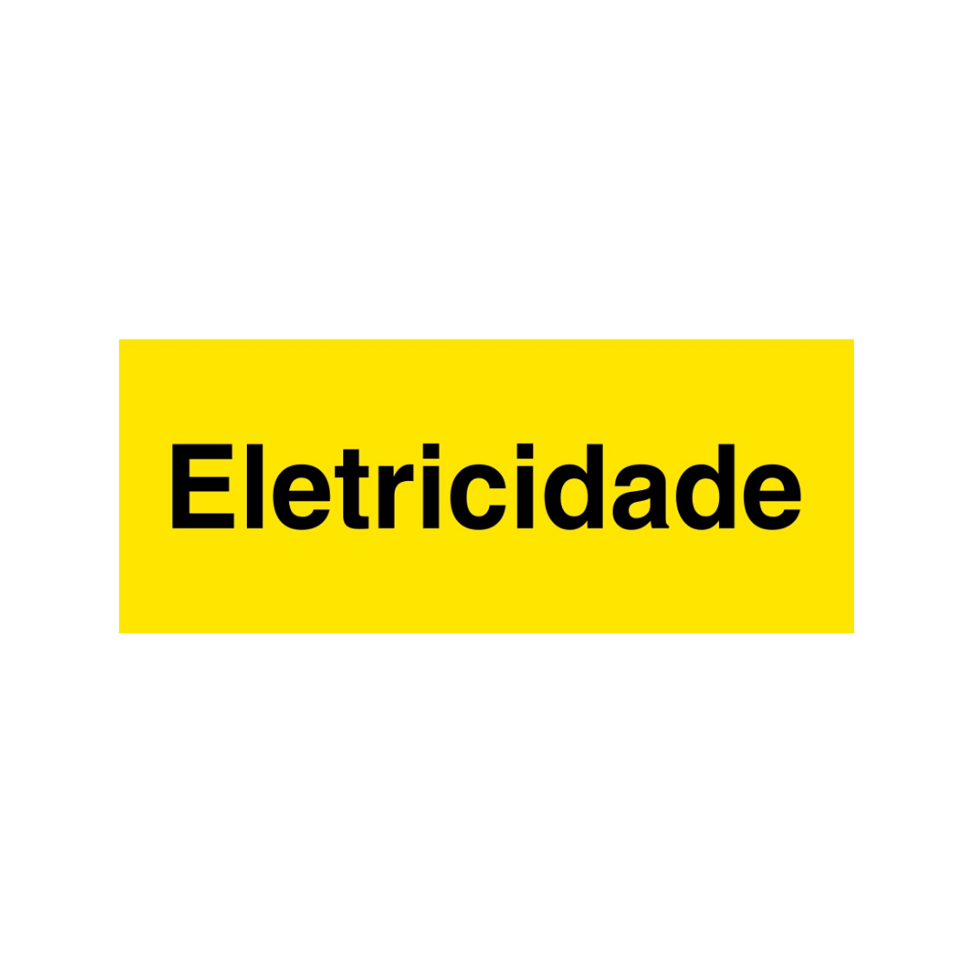 Sinalética Informação Eletricidade - IN1421
