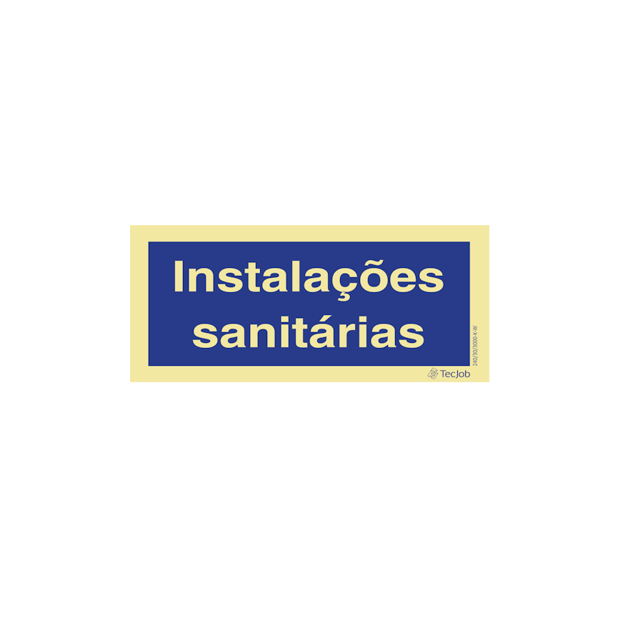 Sinalética Instalações Sanitárias - IN0316